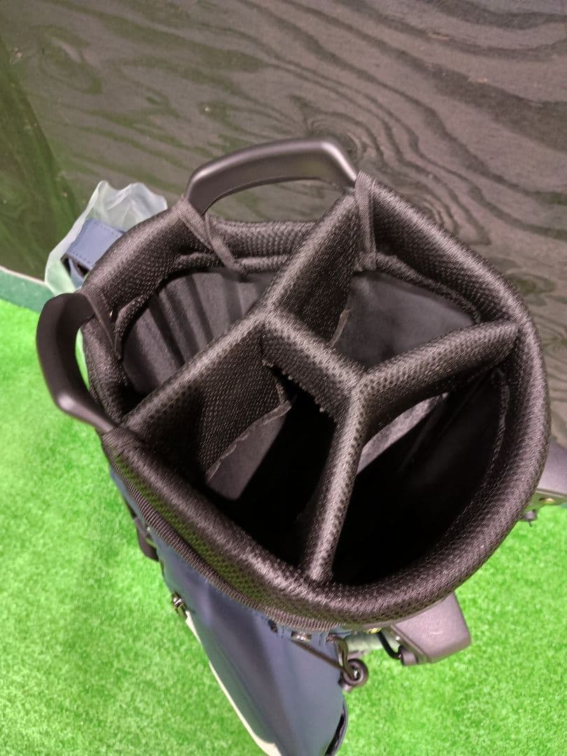 ハルキャベツ 未使用品 三浦技研 9型 鉄紺 スタンドバッグ カバー付き