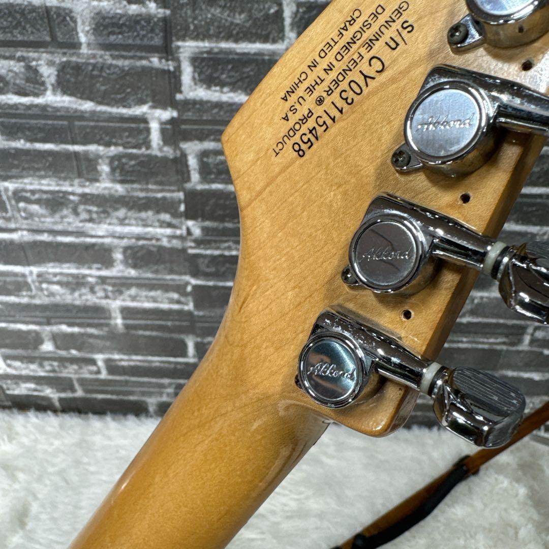 Squier/スクワイヤー ストラトキャスター(改) FENDERソフトケース付