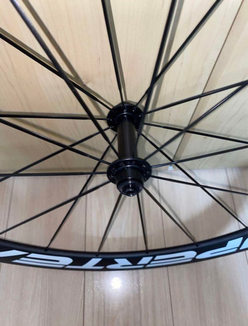 【美品】Super team 50mm カーボンホイール クリンチャー 700c