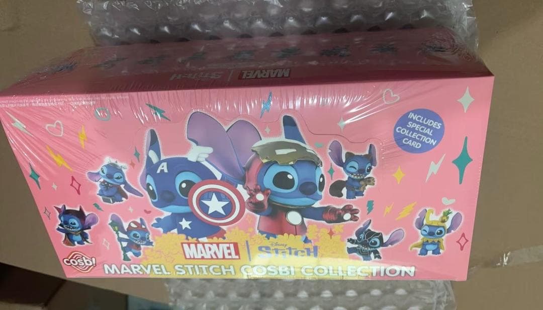 8種セット ホットトイズ スティッチ マーベル フィギュア 未開封