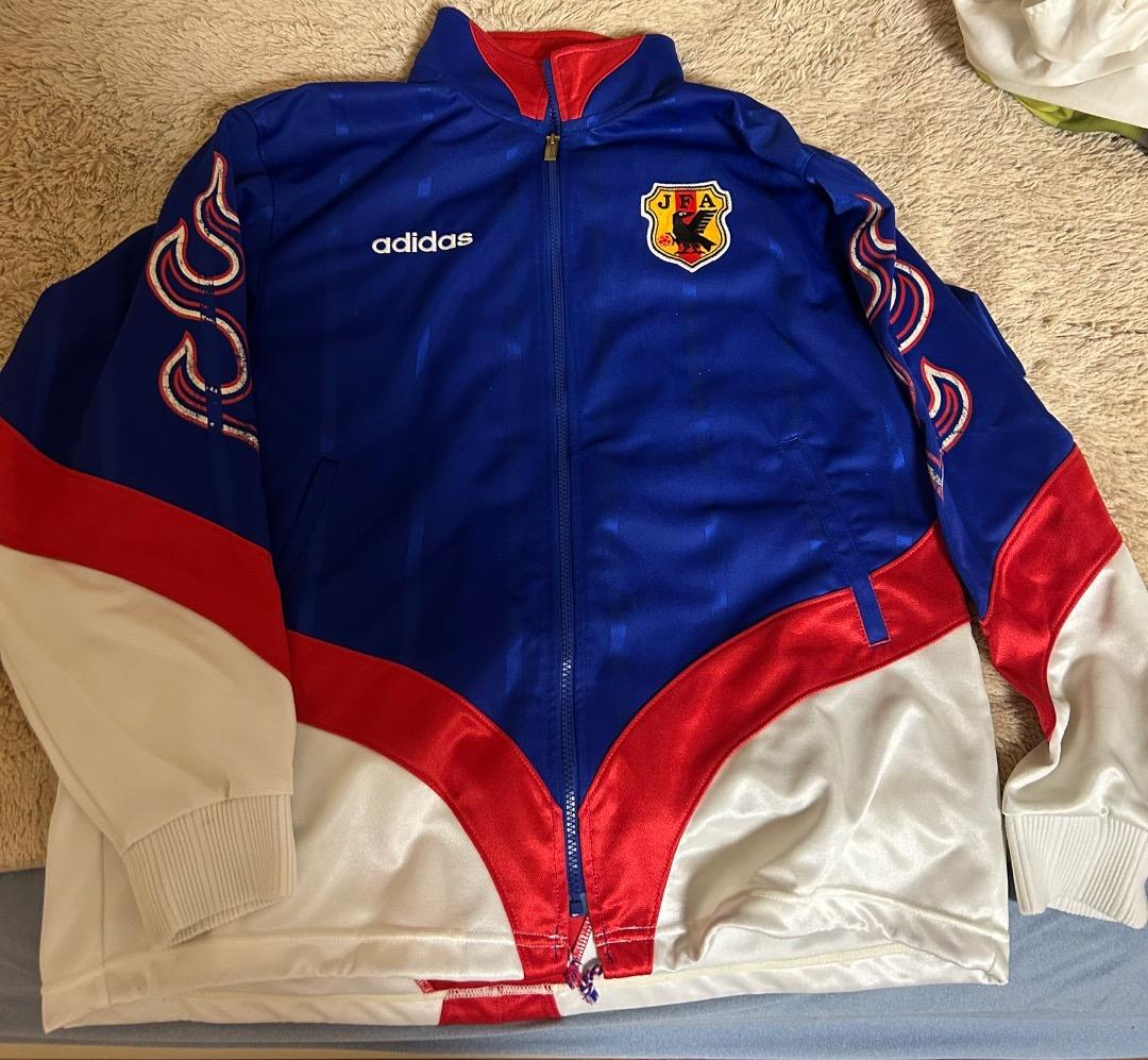 超激レア　1998 サッカー日本代表　炎　トラックジャケット　デッドストック