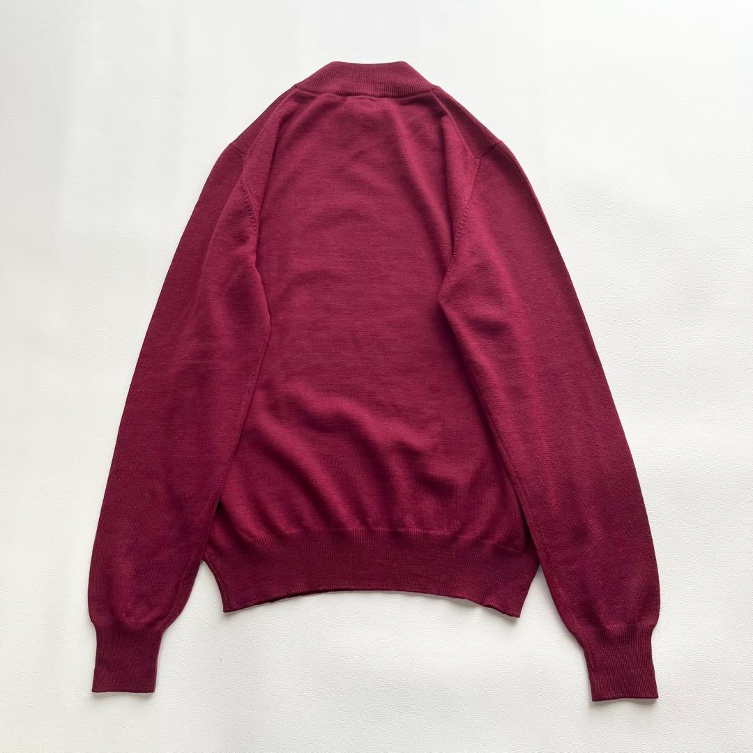 美品『Gran Sasso』モックネックニット／ウール／イタリア製／春秋冬／44