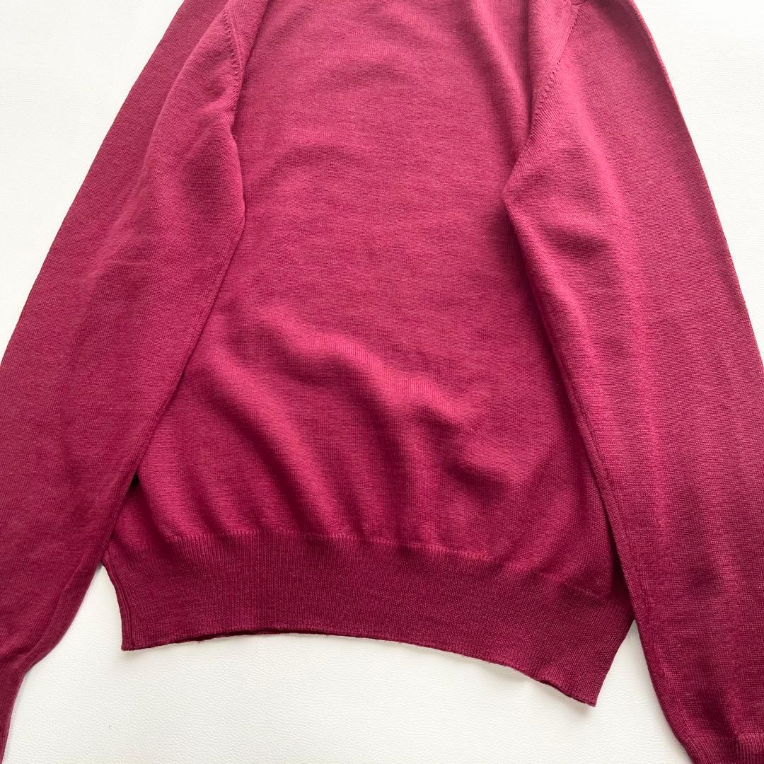 美品『Gran Sasso』モックネックニット／ウール／イタリア製／春秋冬／44