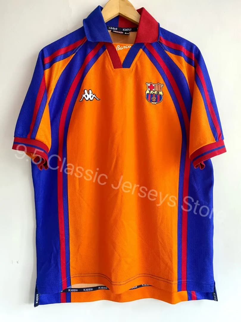バルセロナ 97/98 ヨーロッパ アウェイ ユニフォーム