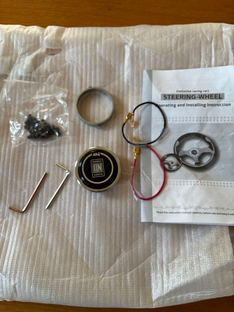 NARDI ステアリングホイール 黒