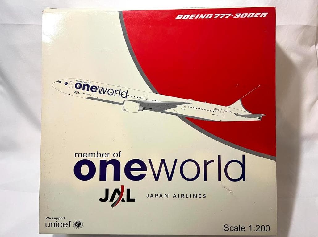 JC Wings日本航空 JAL 1:200 B777-346ER JA732J