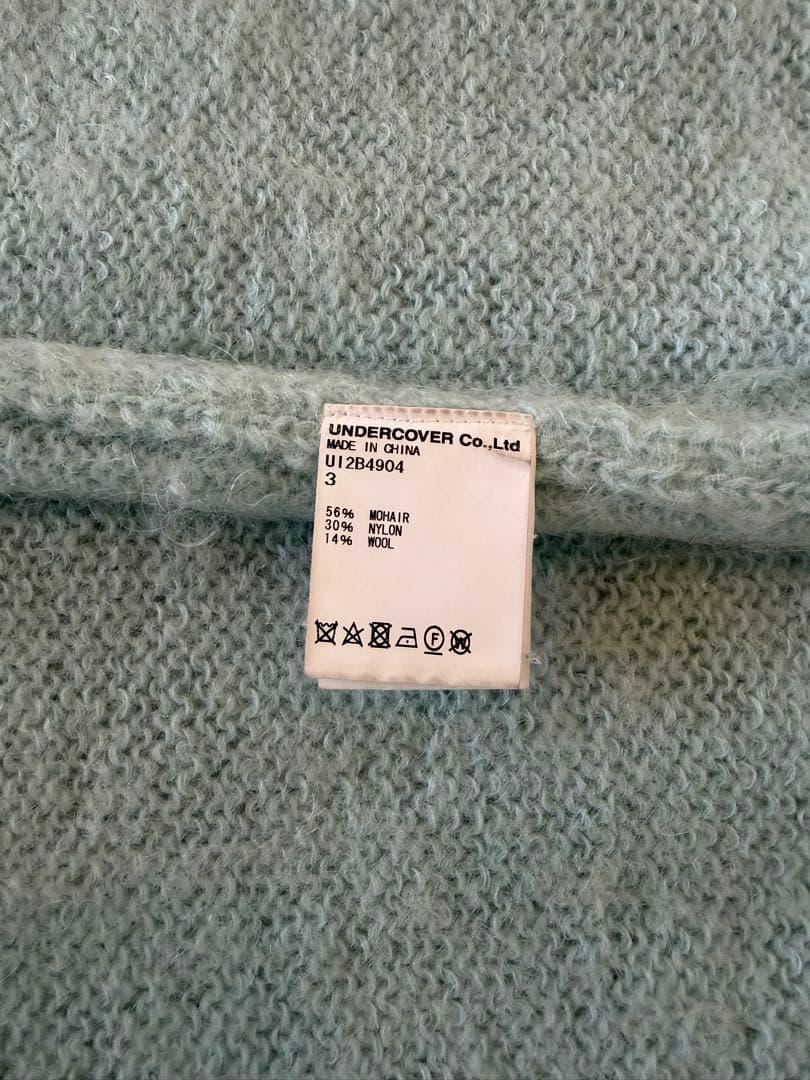 Undercoverism モヘアニット　ライトブルー