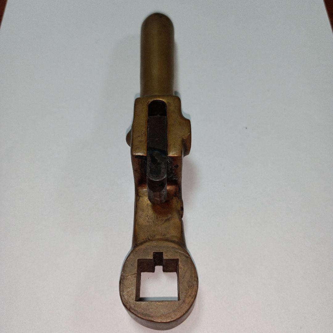 金属製 レンチ型 鉄道部品 約17cm