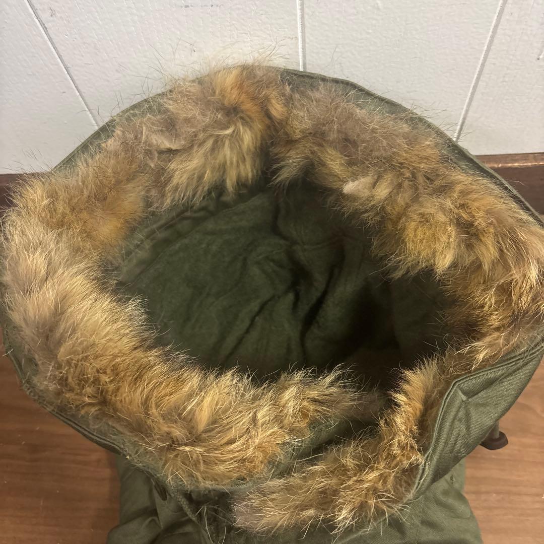 50s 初期型　米軍　実物　M51フード　M1951 PARKA コヨーテファ⑪