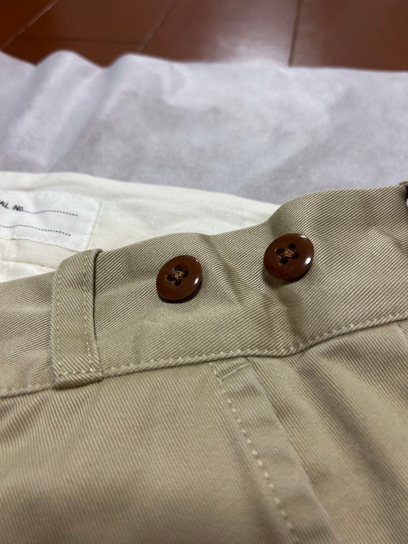 に*。様 chimalala ベージュ チノパン 32 別注