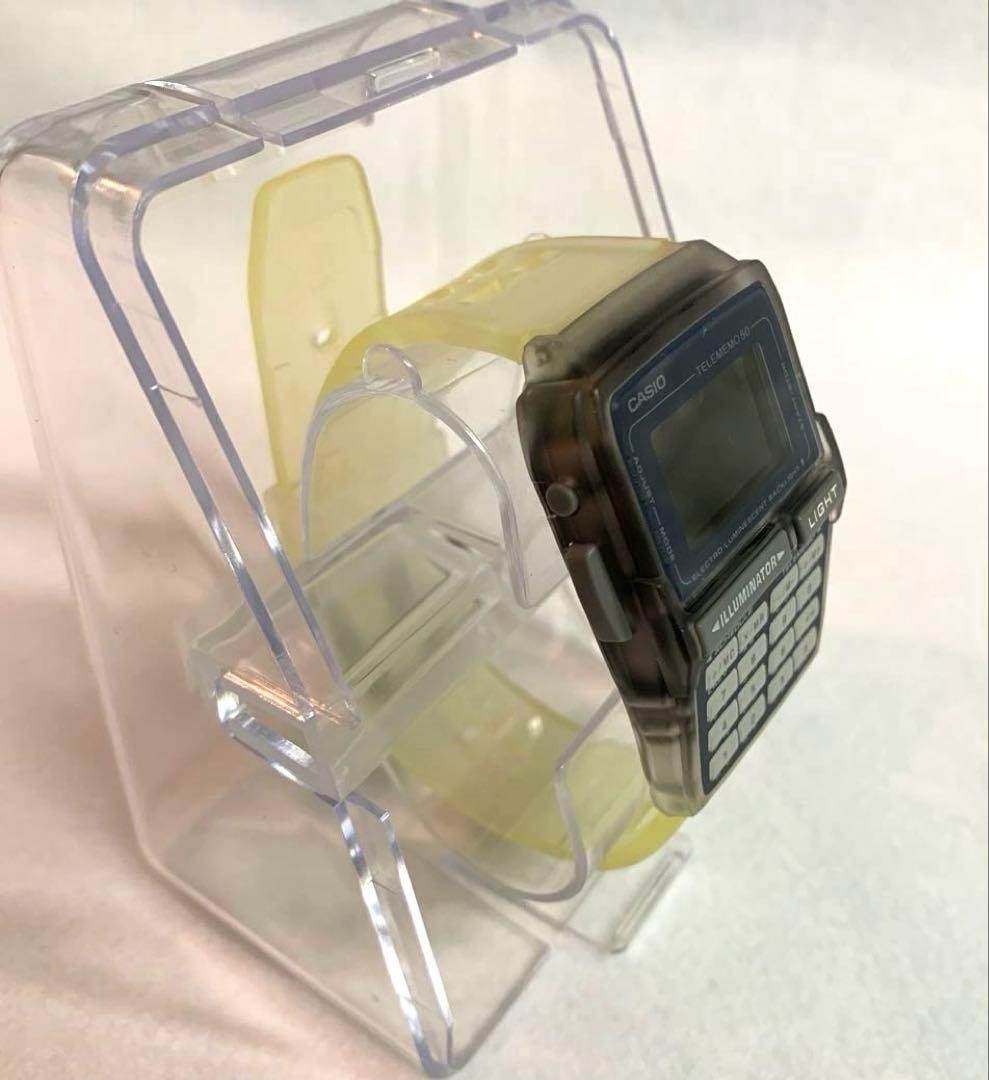 【新品未使用】カシオデータバンク CASIO DBC-63ミッキーデジタル腕時計