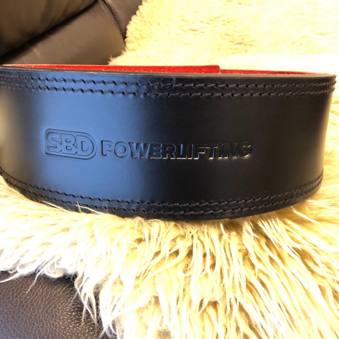 【極美品】SBDパワーリフティングベルト13mm.Lサイズ