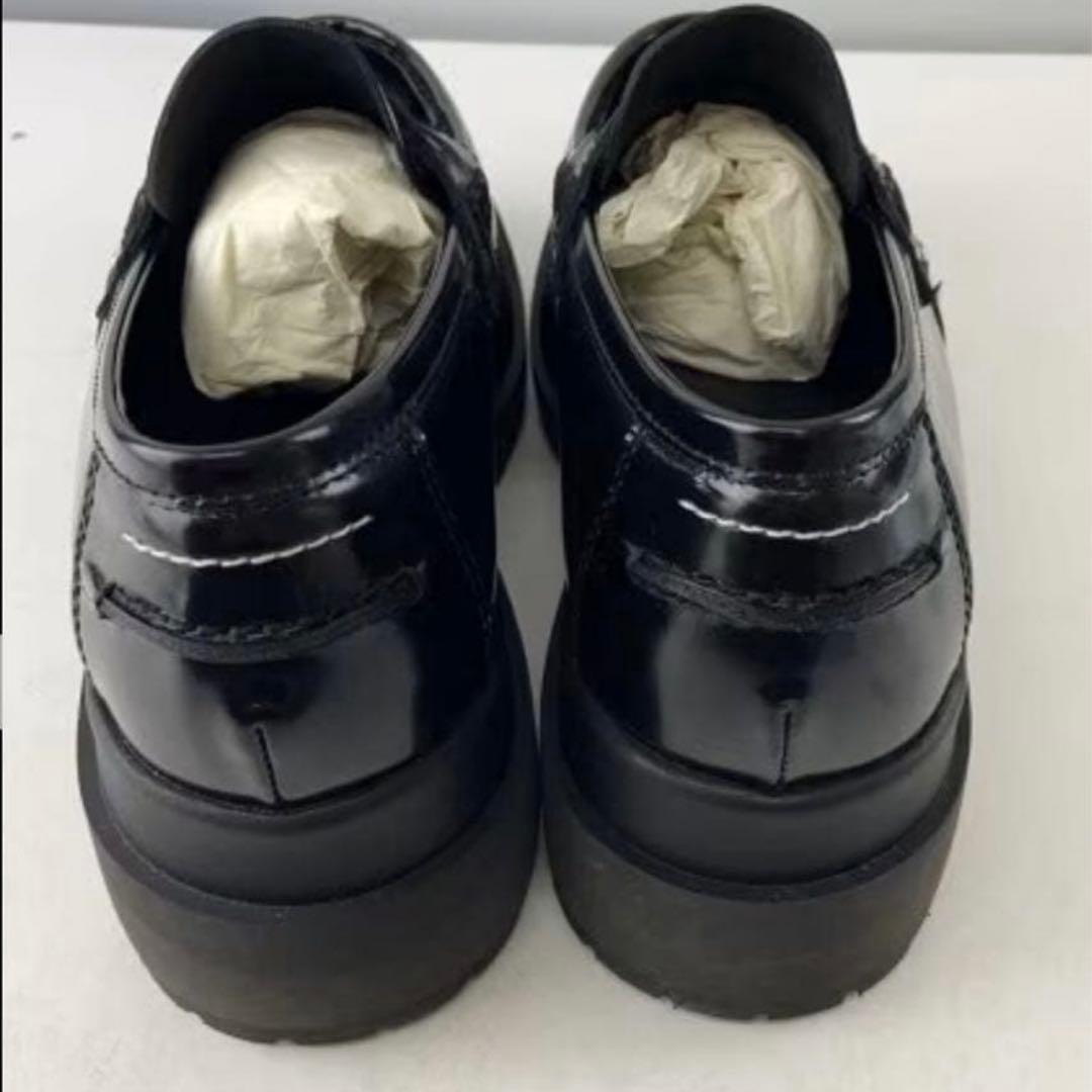 美品 MM6 マルジェラ 厚底 ローファー ブラック　37 24cm