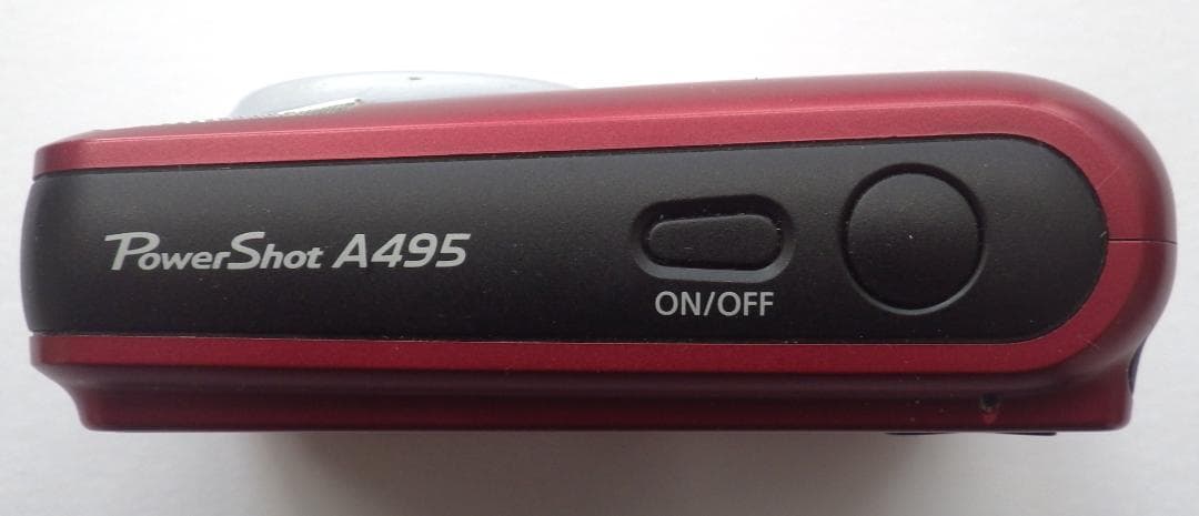 Canon PowerShot A495 レッド