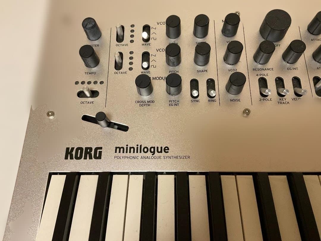 【値下げ】KORG minilogue アナログシンセサイザー