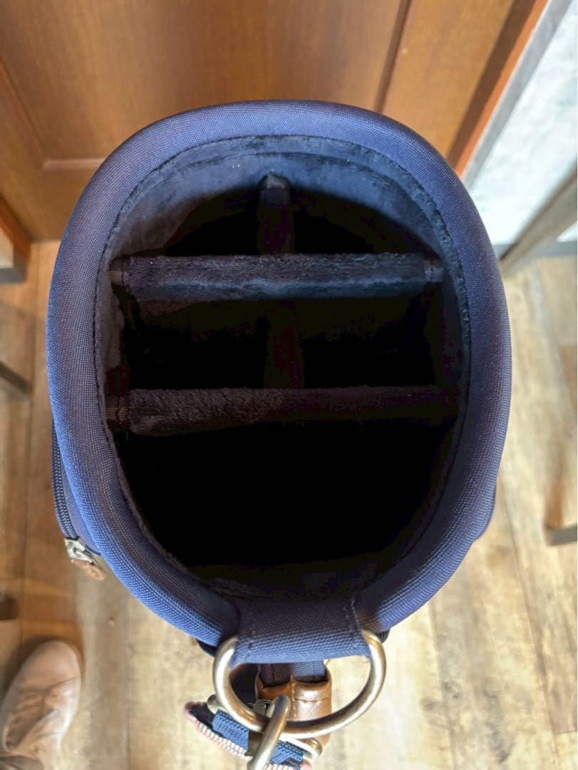 Callaway ゴルフバッグ ストライプ オレンジ/ネイビー