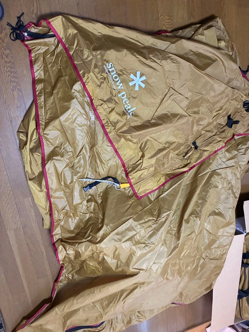 スノーピーク ドーム型テント4人用　一回使用　SET-250RHパックTT