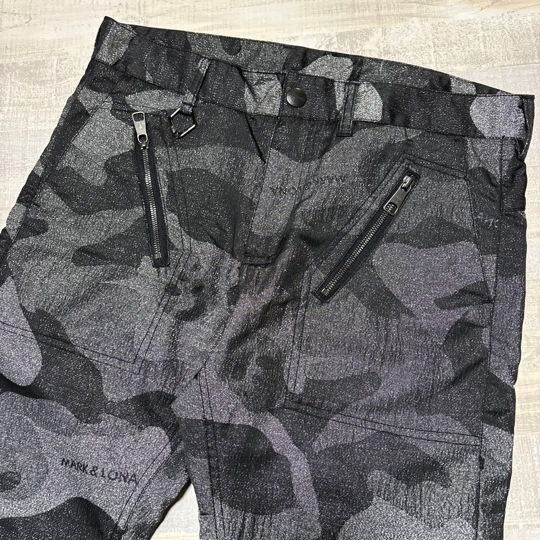 マーク&ロナ★撥水★ロゴ★スカル★カモフラ柄★パンツ 【メンズ サイズXL】