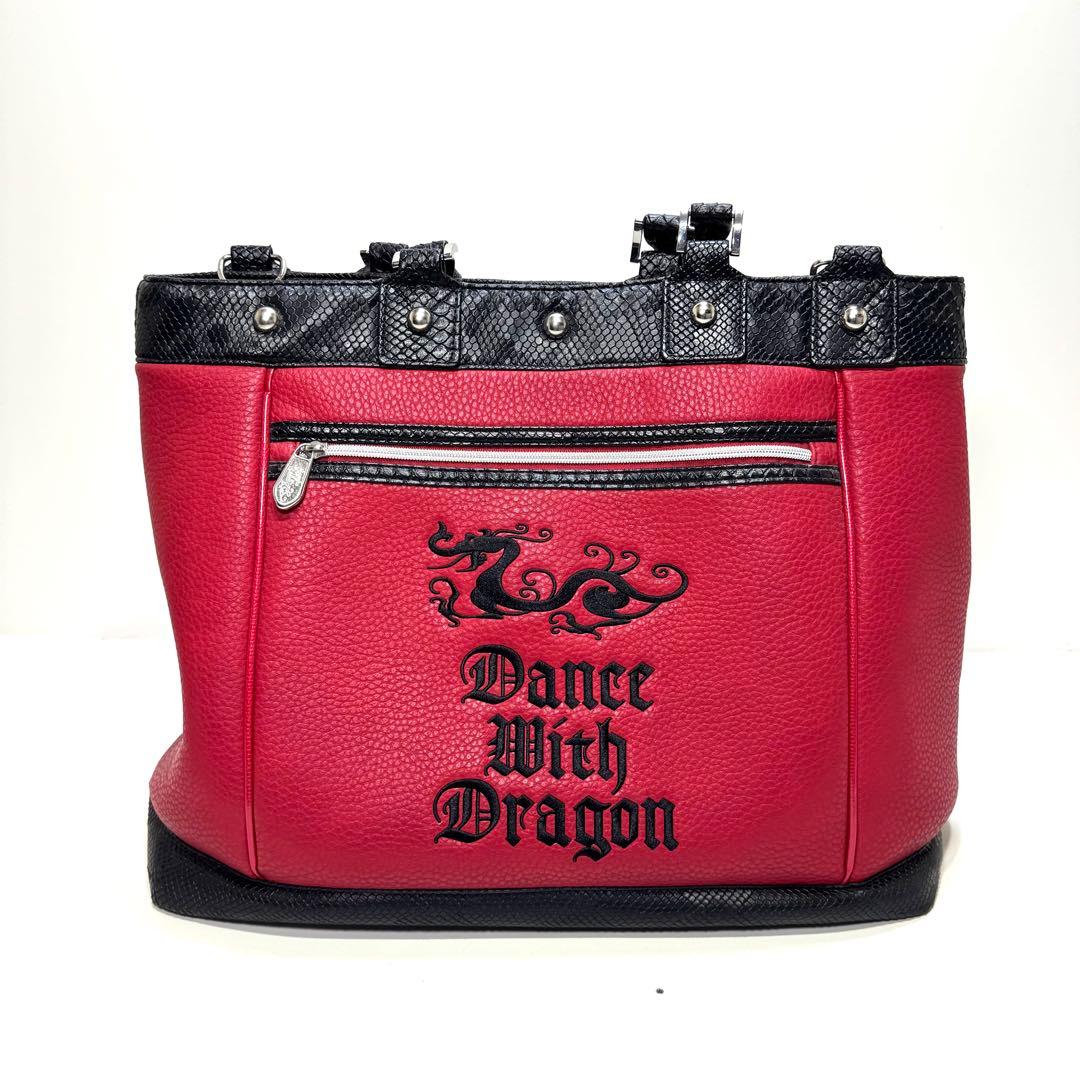 DANCE WITH DRAGON トートバック　レザー　ダンスウィズドラゴン