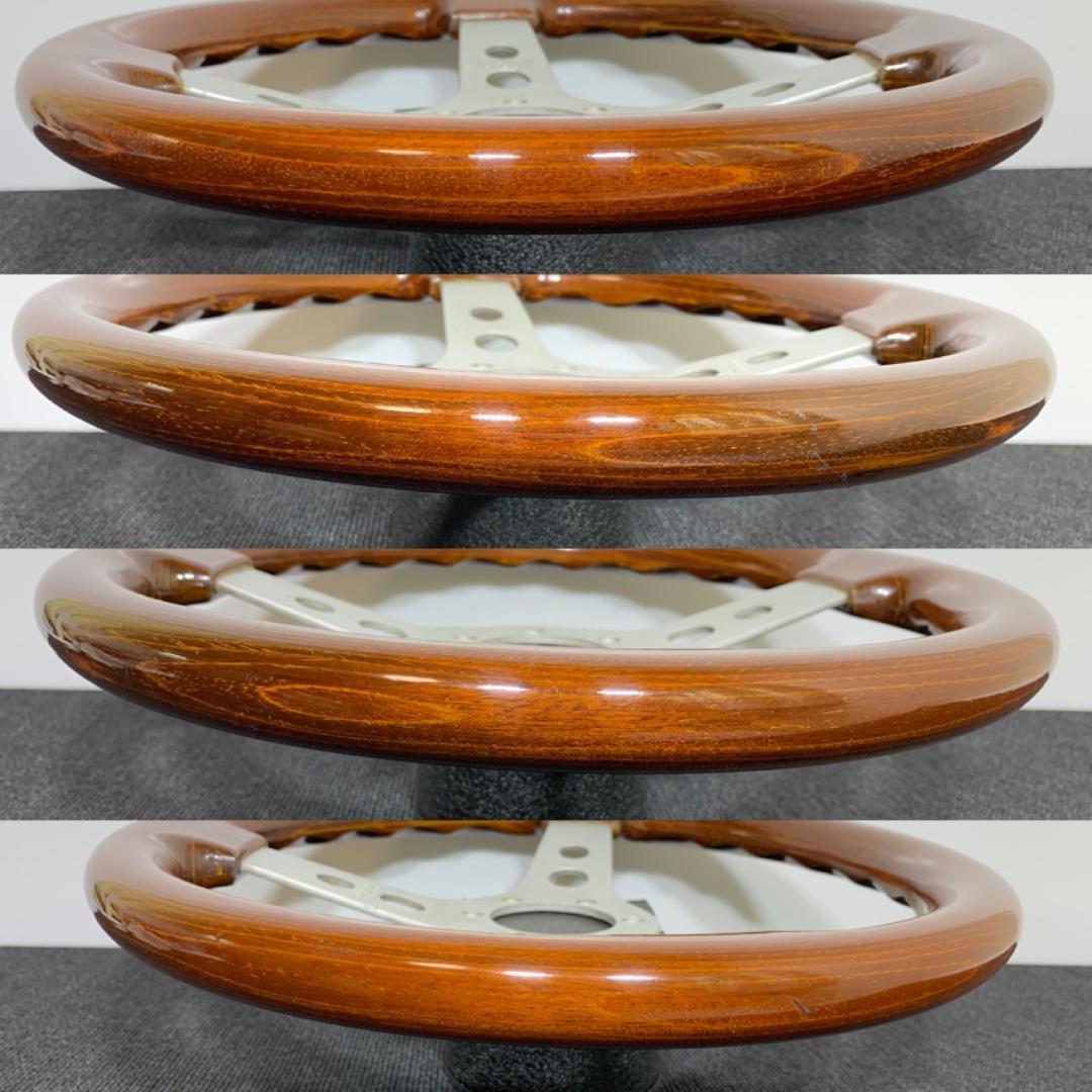 O.B.A オーバ オバ オバハン ウッド ステアリング 当時物 美品