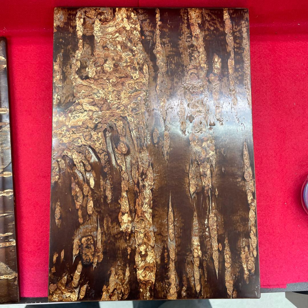 お値下げ　桜皮細工　箱　桜柄