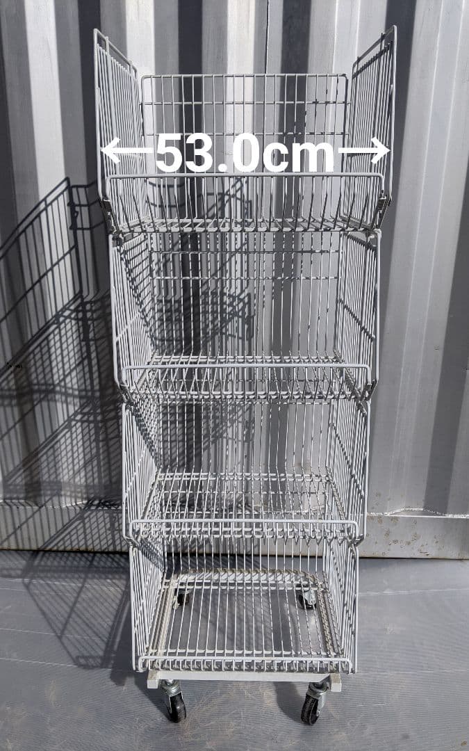 ♦専用♦KAWAJUN河淳　店舗什器　スチールワゴン４段