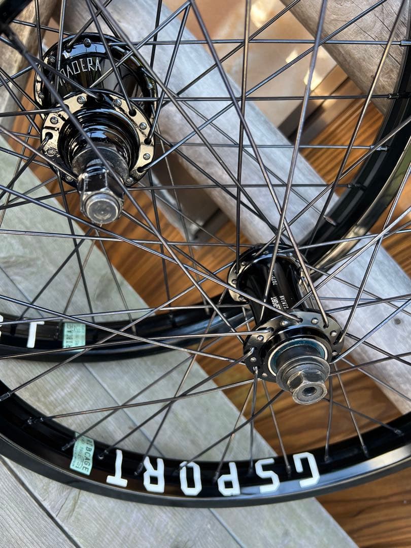 BMX ホイールセット前後 GSPORT X MADERA