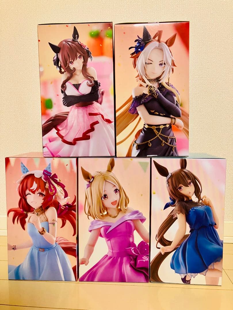 ウマ娘 Trio-Try-iTフィギュア ラウンドワン限定 5体セット