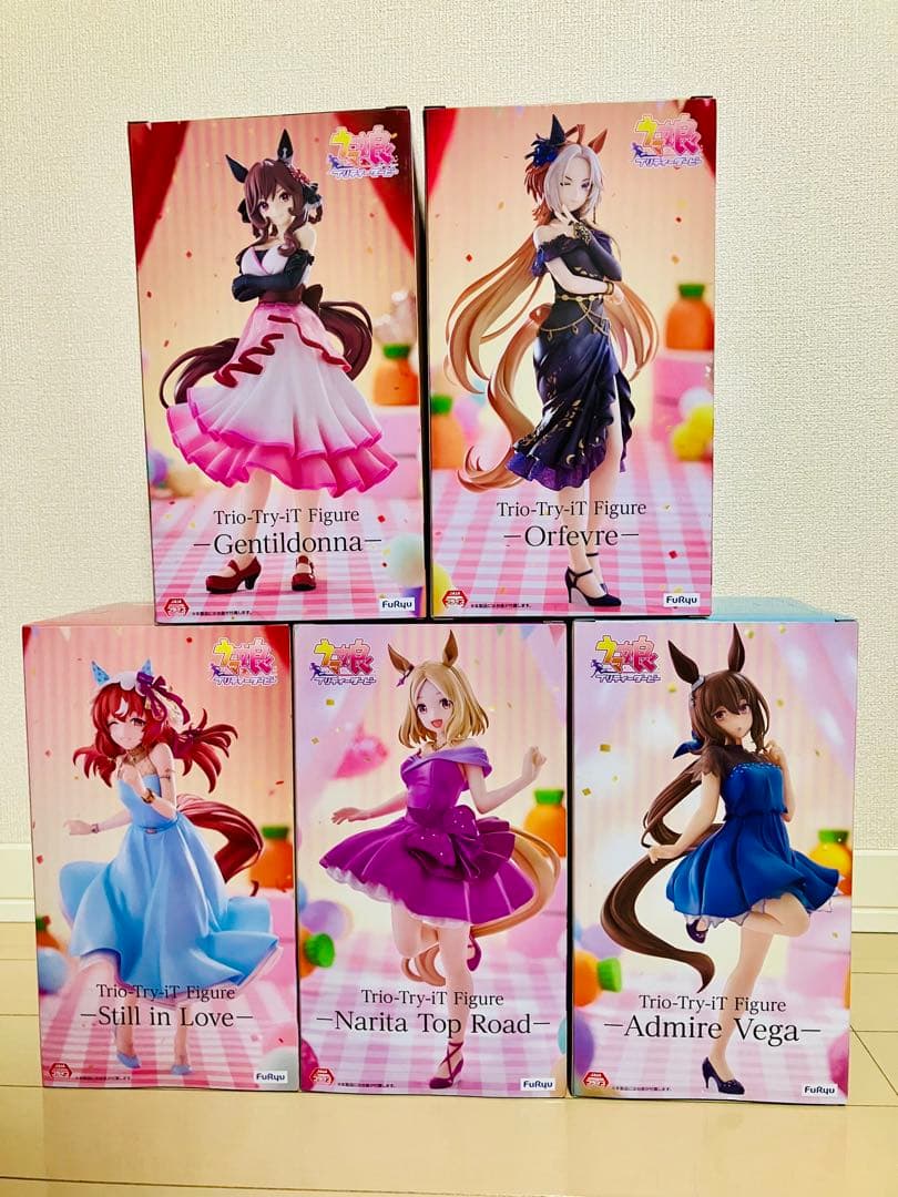 ウマ娘 Trio-Try-iTフィギュア ラウンドワン限定 5体セット