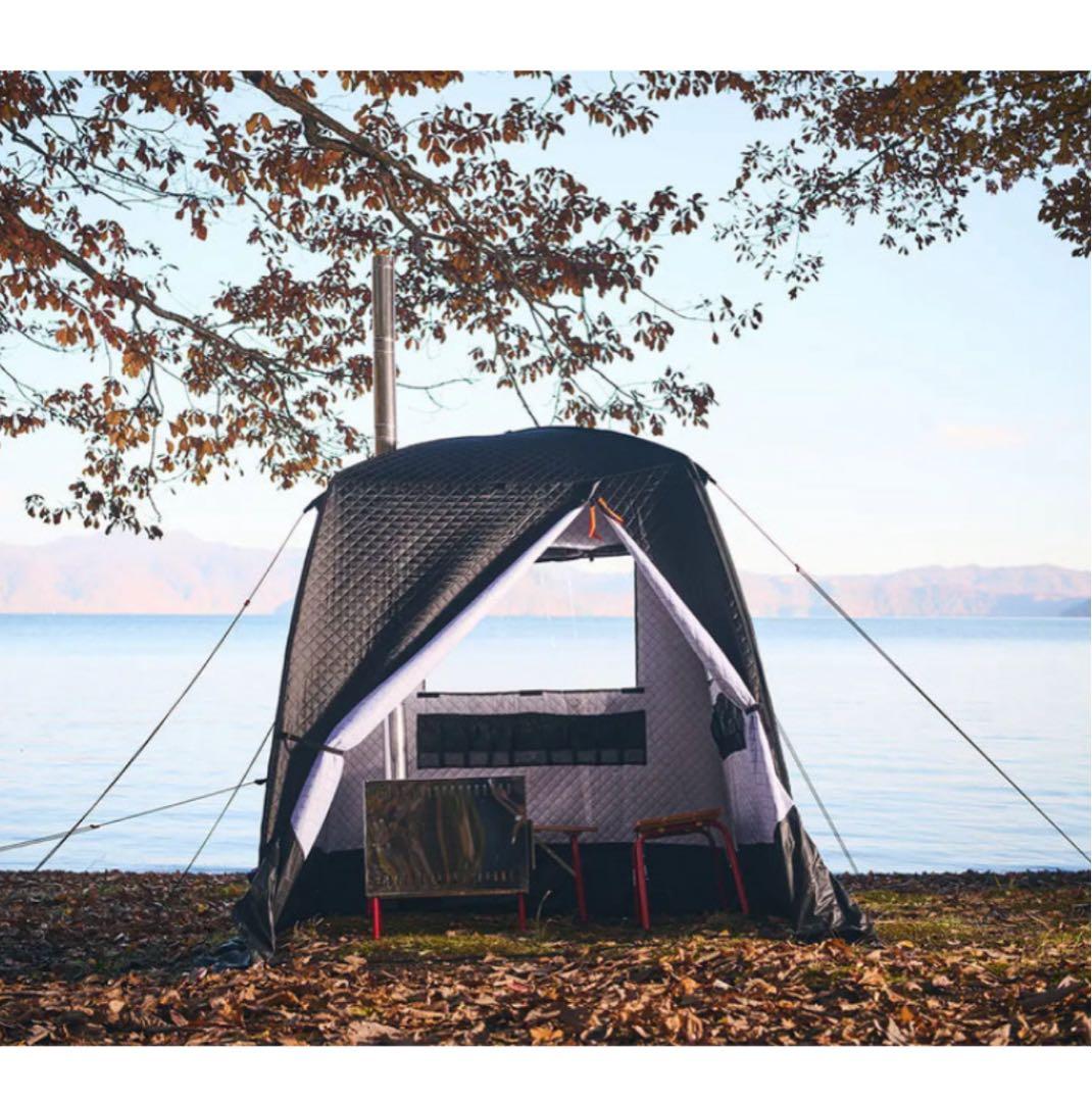 ３層式テントサウナ MORZH（モルジュ 2窓モデル）迷彩柄