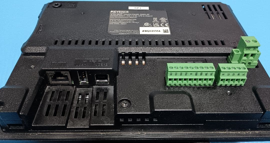 KEYENCE VT5-W07 タッチパネル + PSR-SC24 30W電源