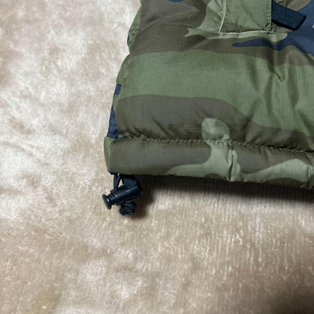 人気サイズTHE NORTH FACE カモフラージュ ヌプシダウンLサイズ