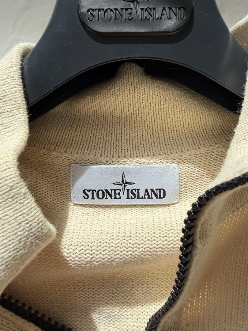 stone ストーンアイランド ジップドライバーズニット