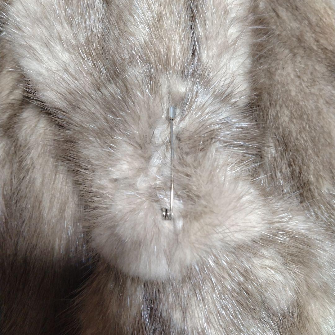 新品未使用✩ブルーアイリスミンク✩ファーバッグ✩リボン有り✩ミンク✩ハンドバッグ