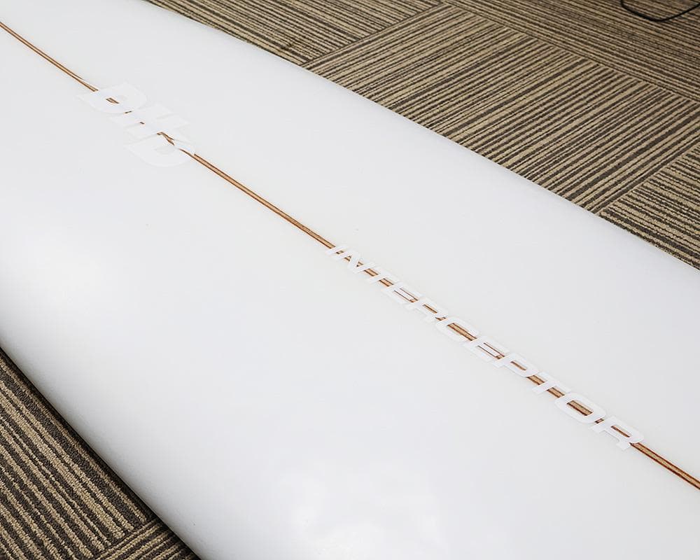 美品 DHD インターセプター サーフボード ミッドレングス 6'8\" FCS2