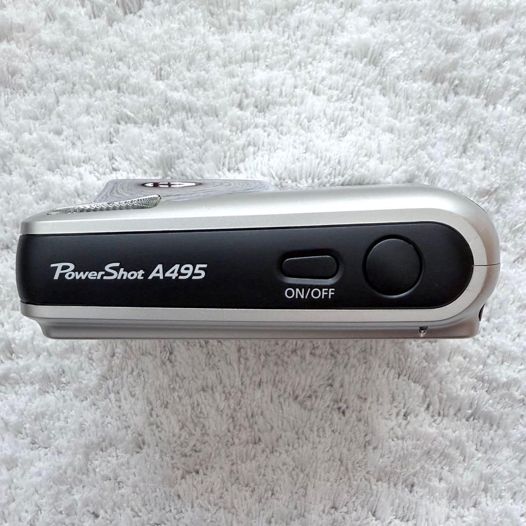 【動作確認済】Canon キャノン PowerShot A495 レトロコンデジ