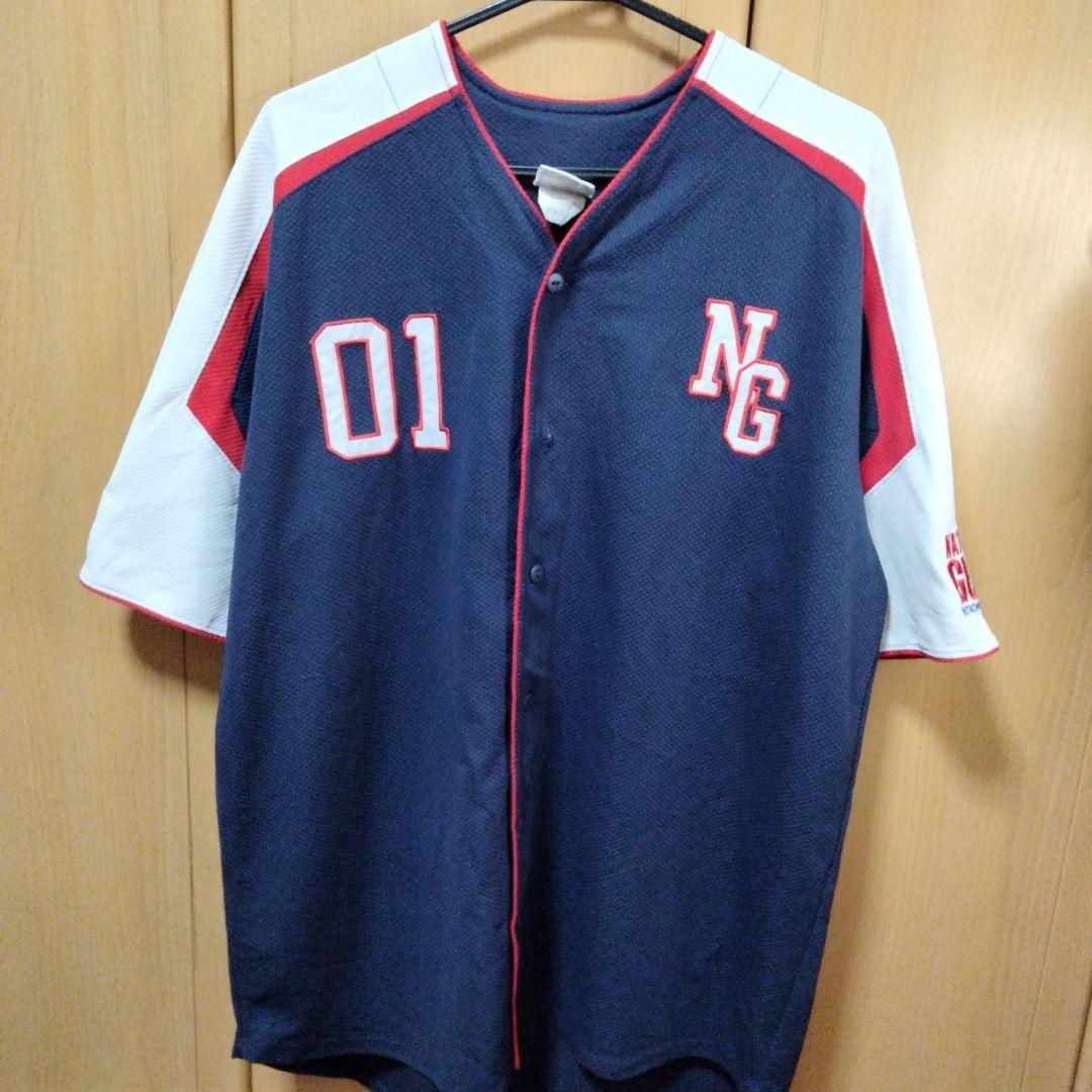 ナショナルガード　ベースボールシャツ　Lサイズ