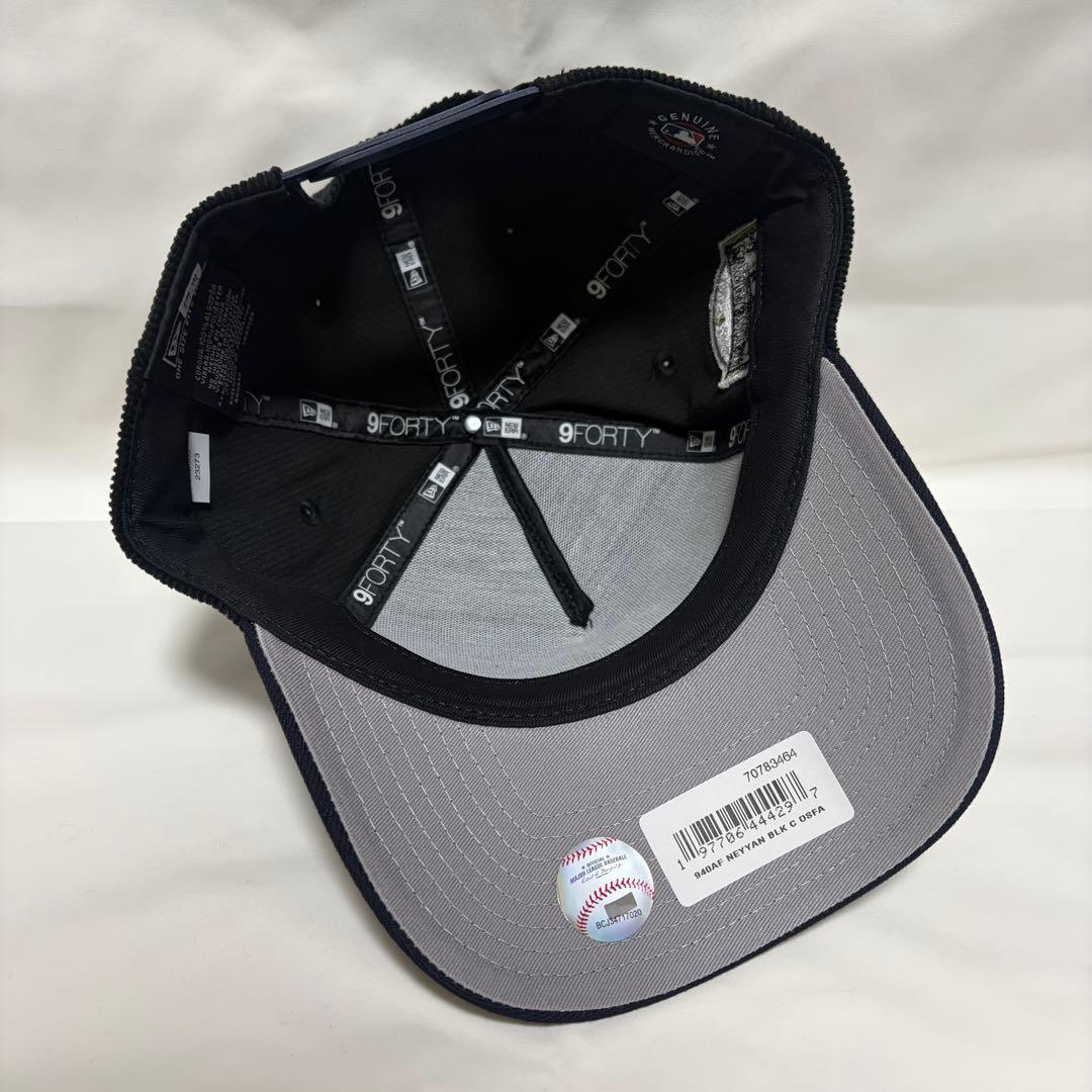 NEWERA ニューエラ ニューヨーク　ヤンキース　キャップ　コーデュロイ