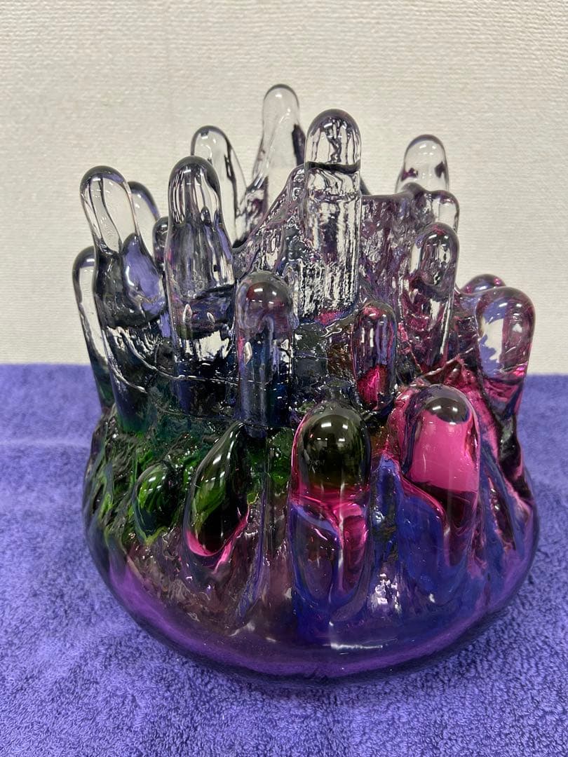 まるさんかく　キャンドルホルダー　アンティーク品