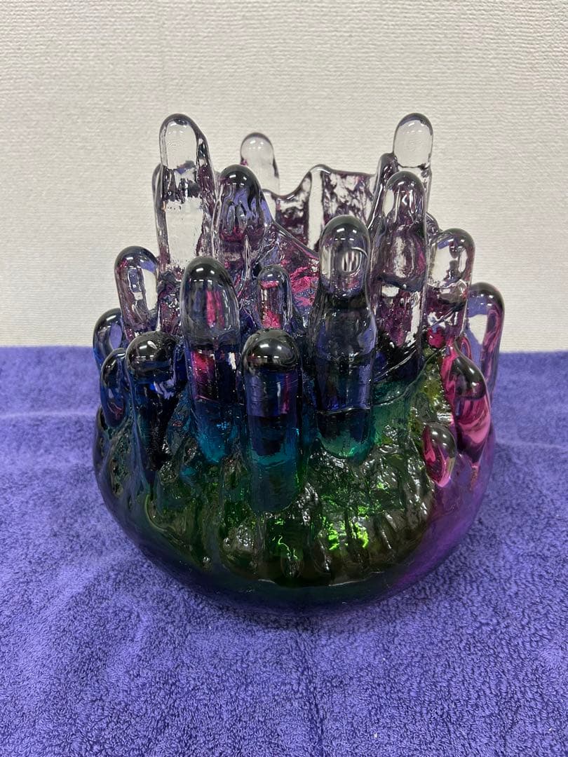 まるさんかく　キャンドルホルダー　アンティーク品