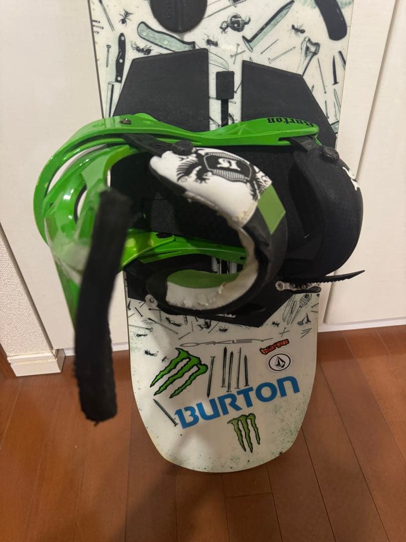 Burton スノーボード ビンディング　ケース　クリーナー　セット
