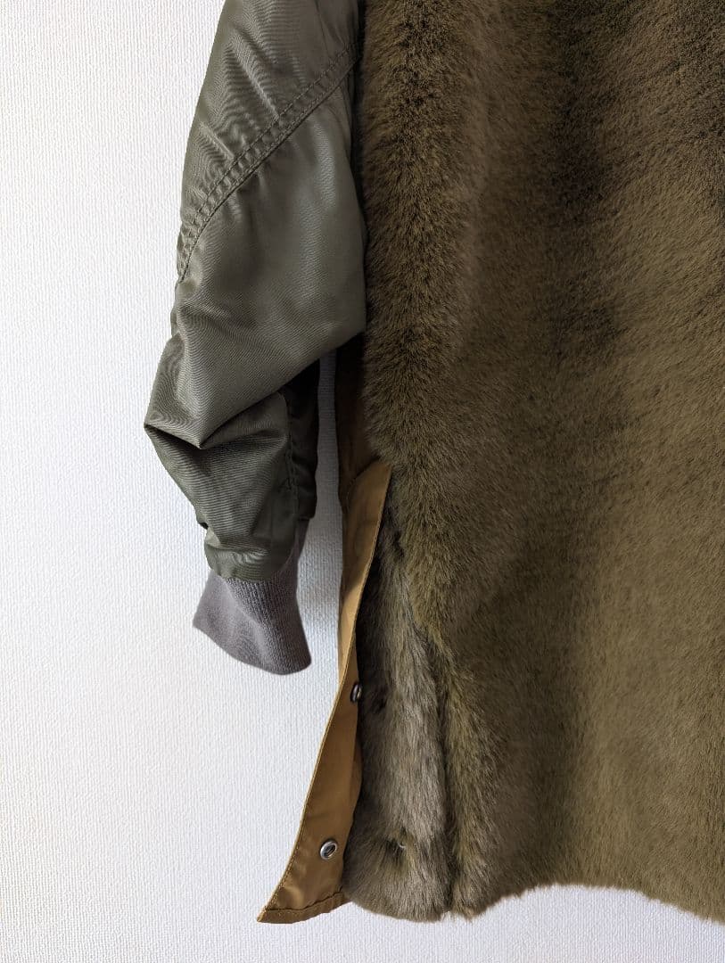 etsintä ファー切替ジャケット