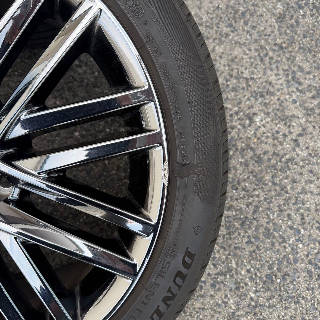 トヨタ210系クラウン アスリート スパッタリング アルミホイール