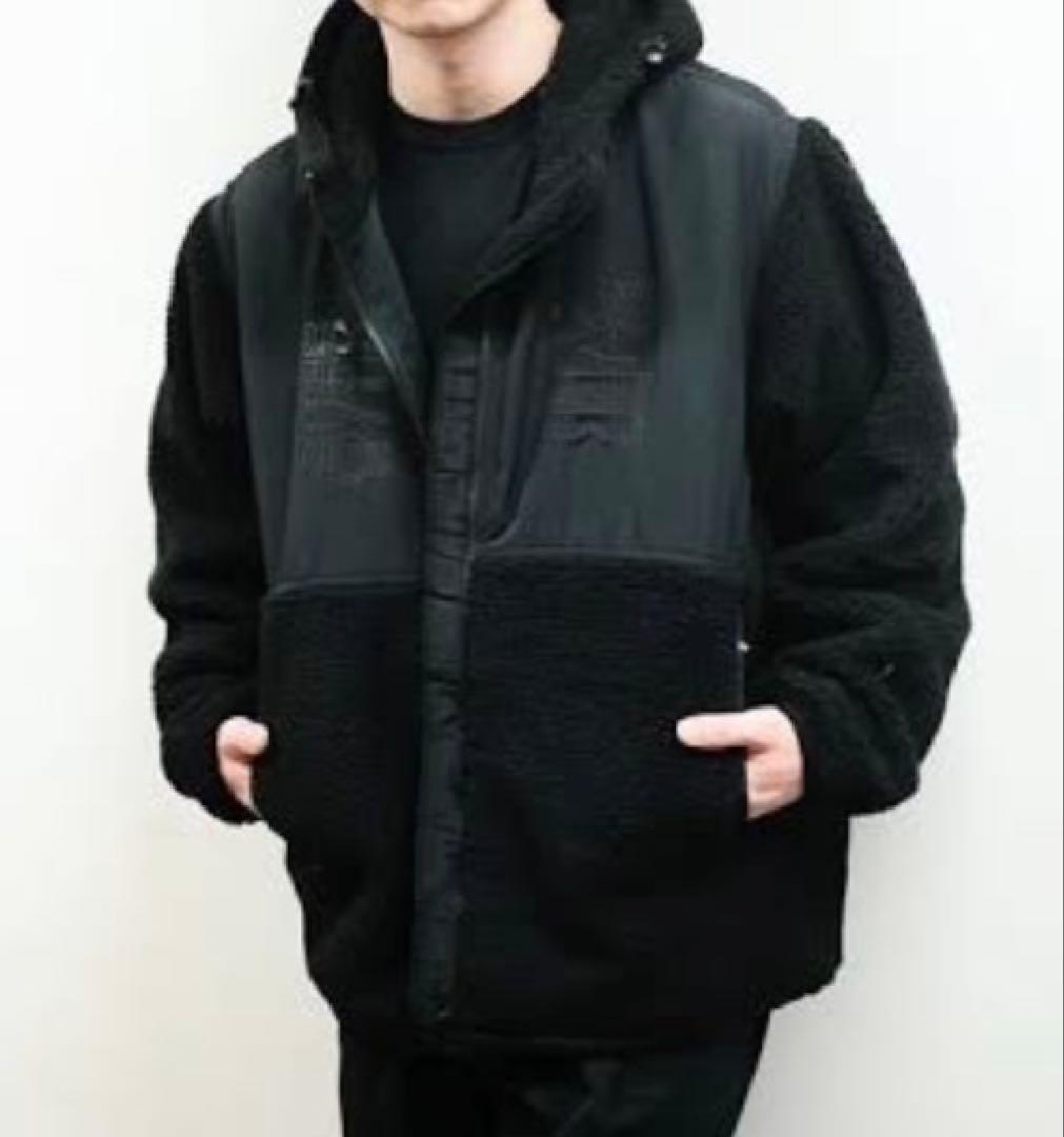 三浦大知 OVER ボアパーカー XL ブラック