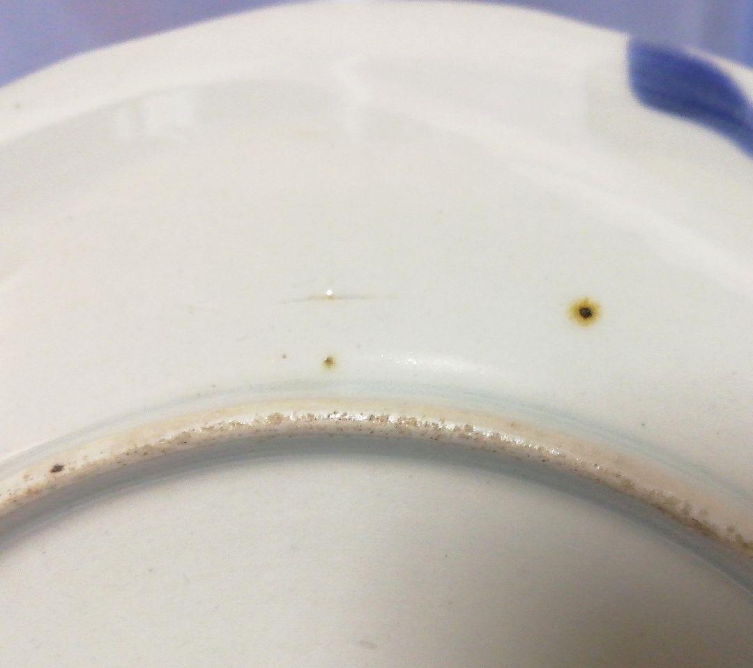 古伊万里　海老紋/ 7寸皿　江戸時代～幕末　骨董品