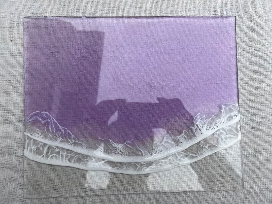 レジンアート海(紫虎)