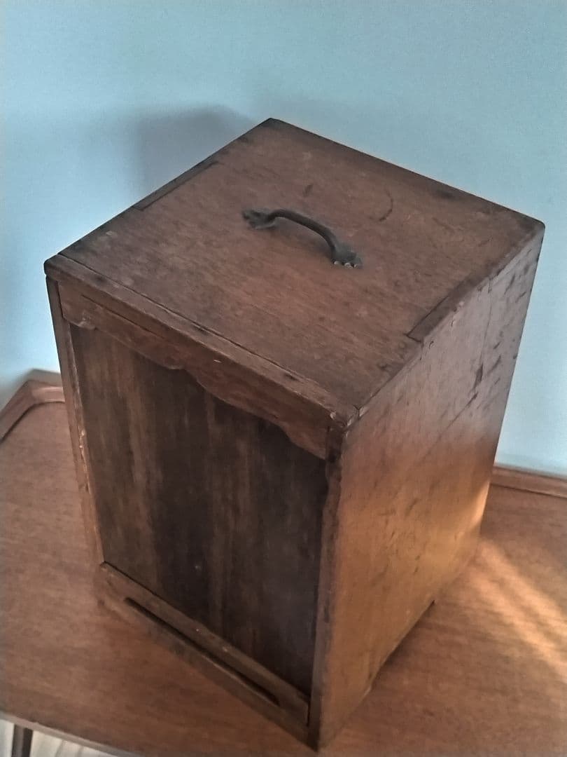 オカモチ木製引き出し式タンス 7段