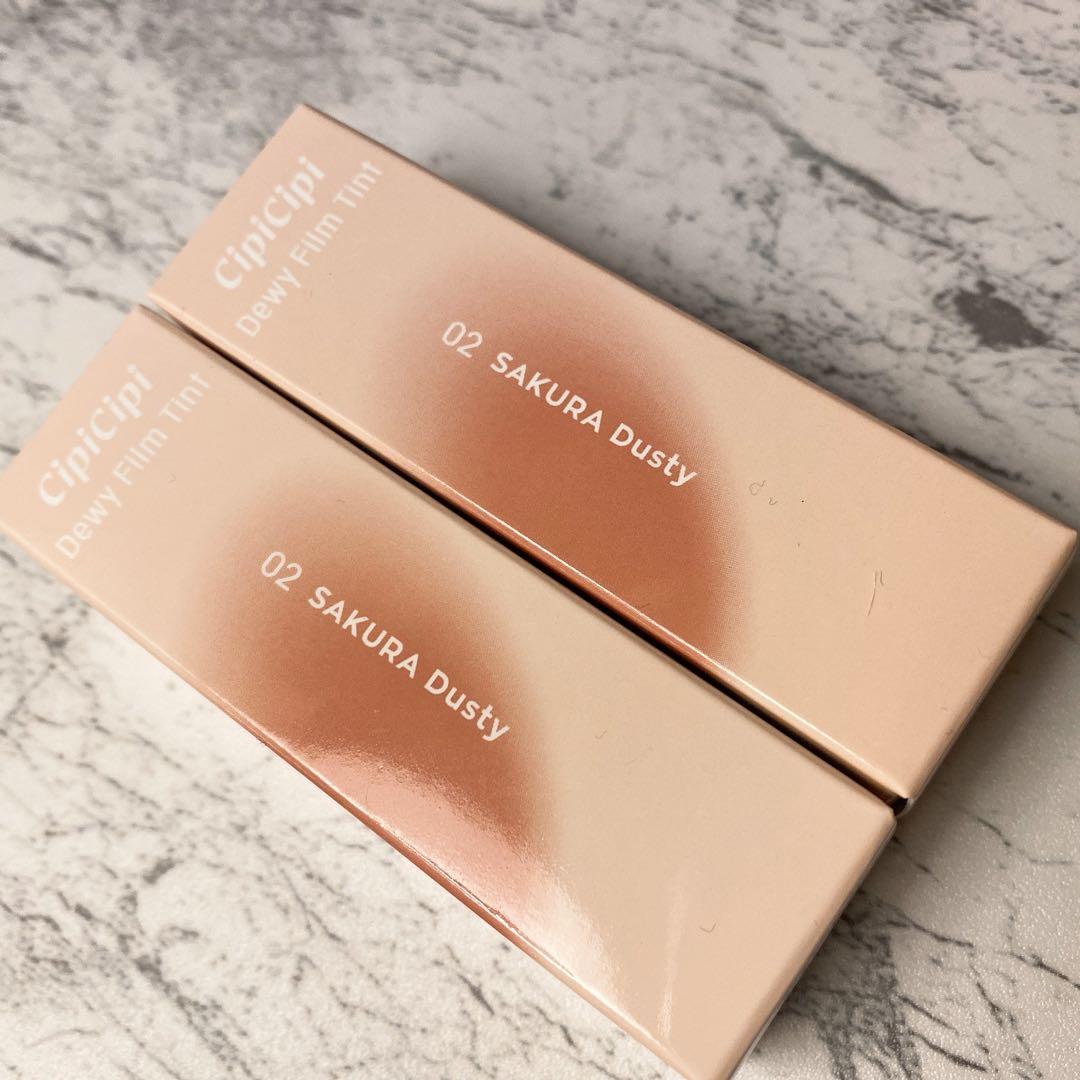 【新品未開封】 シピシピ デューイフィルムティント 02 さくらダスティ