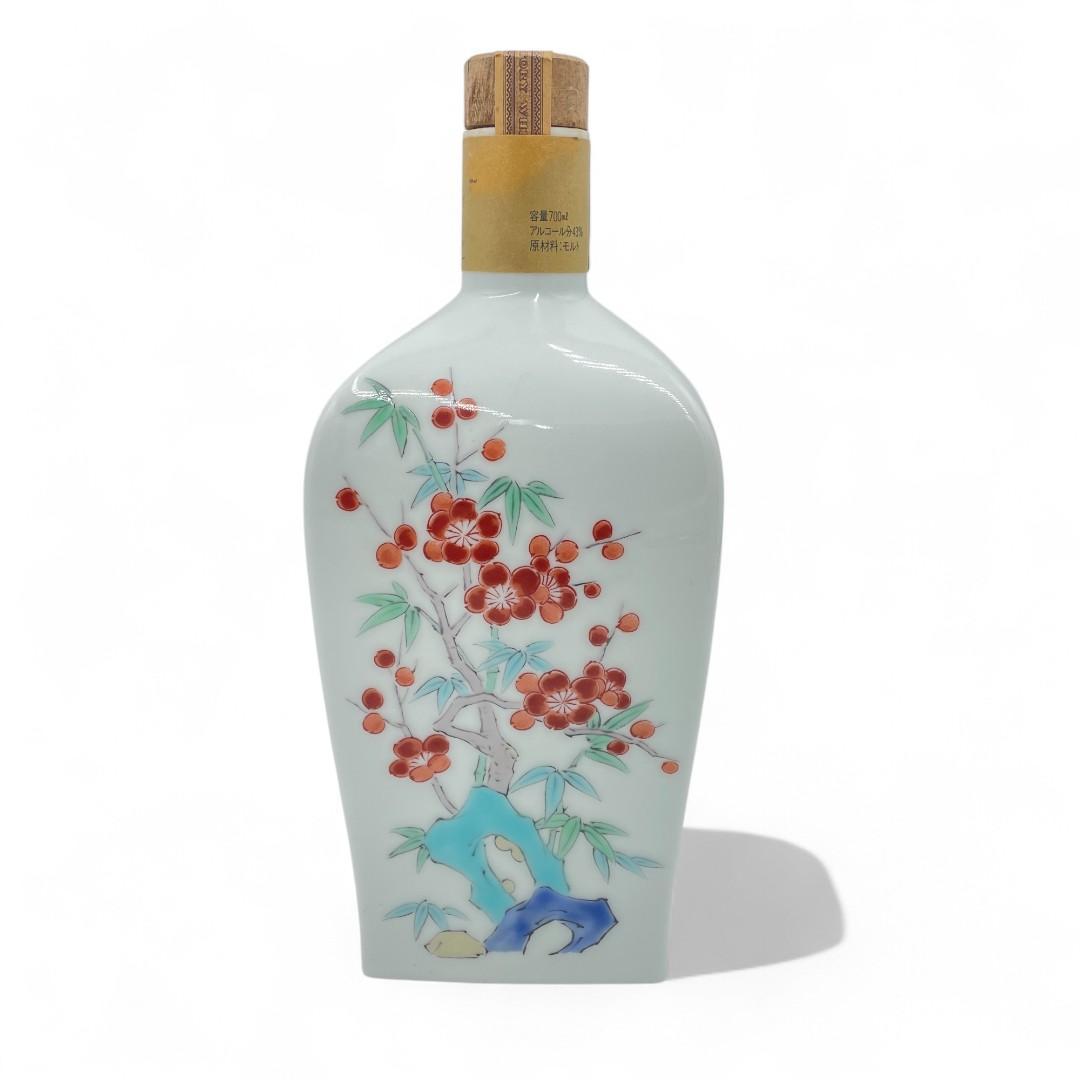 【未開栓】SUNTORY ウイスキー 山錦/菊梅竹文/700ml /陶器ボトル