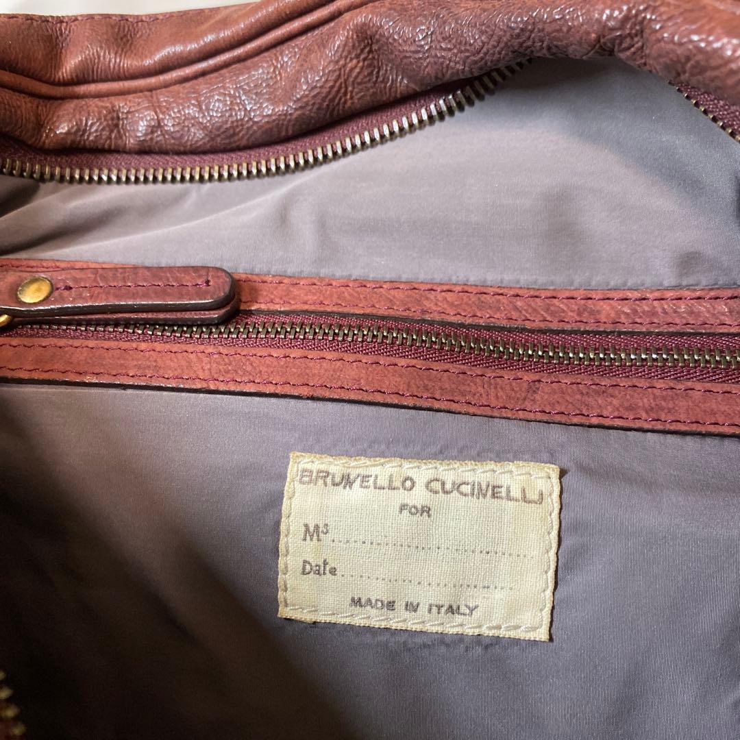 ブルネロ　クチネリ　ボディバッグ